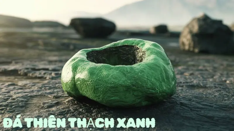 Đá Thiên Thạch Xanh – Viên Ngọc Của Vũ Trụ